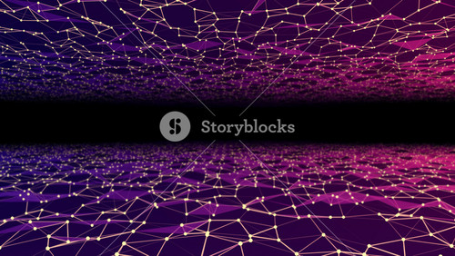 Purple Abstract Space