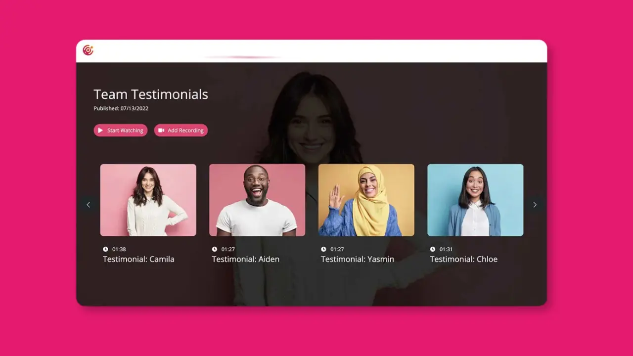 Collect video submissions for better learning and communication